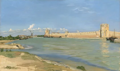 The Ramparts at Aigues-Mortes, 1867